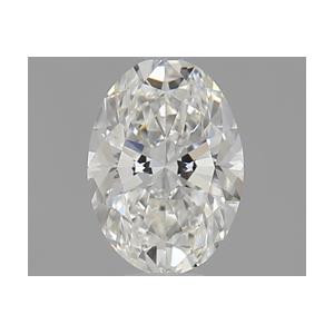 Oval 0.32 carat H IF Photo