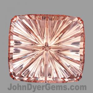 Morganite Cushion 91.24 carat Pink Photo