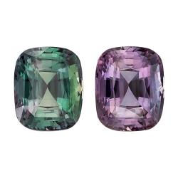 Alexandrite Cushion 2.62 carat Purple/Green Photo