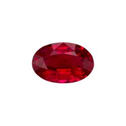 Ruby Oval 0.46 carat Red Photo