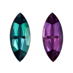 Alexandrite Marquise 1.96 carat Purple/Green Photo