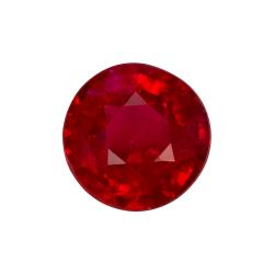 Ruby Round 0.60 carat Red Photo