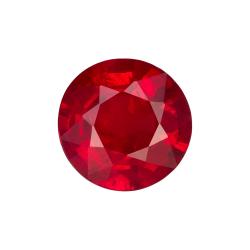 Ruby Round 0.56 carat Red Photo