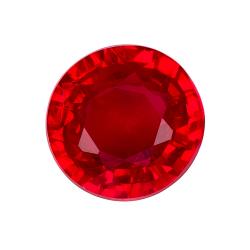 Ruby Round 0.70 carat Red Photo