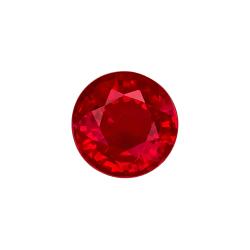Ruby Round 0.78 carat Red Photo