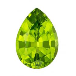 Peridot Pear 2.86 carat Green Photo