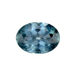 Sapphire Oval 0.95 carat Blue Green Photo