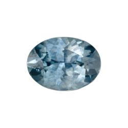 Sapphire Oval 0.94 carat Blue Green Photo