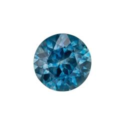 Sapphire Round 0.80 carat Blue Photo