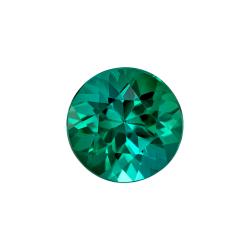 Tourmaline Round 0.53 carat Blue Green Photo