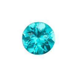 Tourmaline Round 0.45 carat Blue Photo