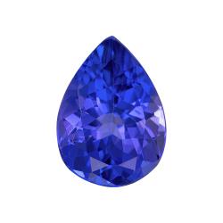 Tanzanite Pear 1.22 carat Blue Purple Photo