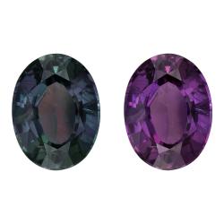 Alexandrite Oval 1.08 carat Purple/Green Photo