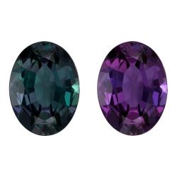 Alexandrite Oval 1.36 carat Purple/Green Photo