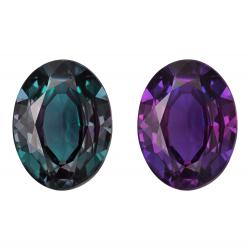 Alexandrite Oval 1.81 carat Purple/Green Photo