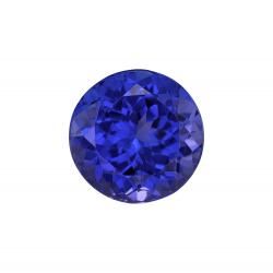 Tanzanite Round 0.88 carat Blue Purple Photo