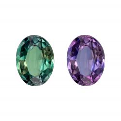 Alexandrite Oval 0.32 carat Purple/Green Photo