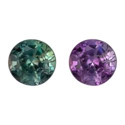 Alexandrite Round 0.32 carat Purple/Green Photo