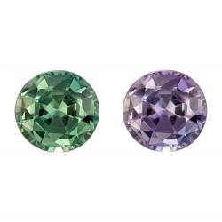 Alexandrite Round 0.38 carat Purple/Green Photo