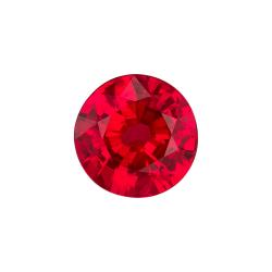 Ruby Round 0.63 carat Red Photo