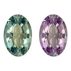 Alexandrite Oval 0.81 carat Purple/Green Photo