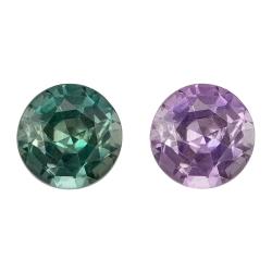 Alexandrite Round 0.37 carat Purple/Green Photo