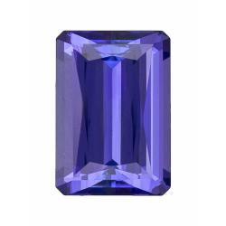 Tanzanite Emerald 2.62 carat Blue Purple Photo